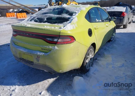 2013 Dodge Dart Rallye z USA, uszkodzony, nr VIN 1C3CDFBA4DD147743